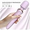 MANFLY Portable Electric Massager, Cordless Handheld Rechargeable Body Massage Tool (Lavender) #2