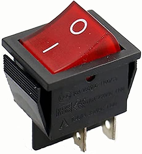 Interrupteur à bascule marche/arrêt ONECM DPST 16A 250V pour bateau