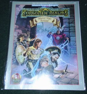 Paperback Marco Volo: Arrival (AD&D 2nd Ed. Fantasy Roleplaying, Forgotten Realms) Book