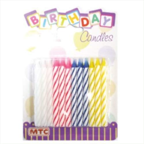 Ocean Celebration Themed Party Pack – Includes Paper Plates & Luncheon Napkins Plus 24 Birthday Candles – Serves 16