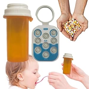 Medicatie-hulpmiddelen, herbruikbare medicatie-herinneringstracker voor voederpillen, dagelijks indicatiegereedschap, medicatie-tracker, geheugenhulp, dosis-tracker voor ouderen Joberio