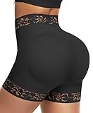 Lover-Beauty Butt Lifting Shapewear for Women Fajas Body Shaper Under Dresses Faja Shorts Tummy Control Hip Lifter Panties, Black, L