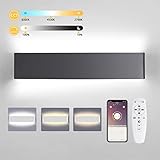 ►Nachtlichtmodus: LED Wandleuchte Innen kann den 2-W-Nachtlichtmodus einfach über die Fernbedienungstasten einstellen. Das Ein- und Ausschalten kann über die Fernbedienung gesteuert werden. Sanfte Lichter lassen die Kinder die Angst vor der Dunkelheit zerstreuen.