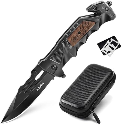 Hunting Knifes Pocket Knife For Men, Portable Camp Knife Gift Set
