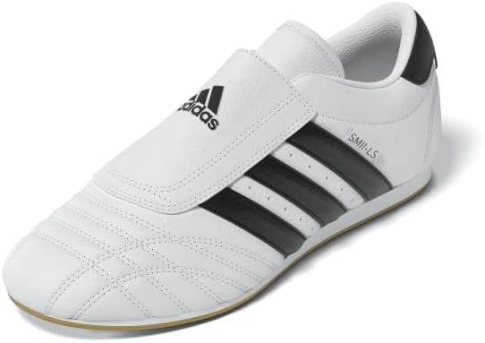adidas FTWWHT/CBLACK/GUM3 Women's Taekwondo W FTWR whiteCore Black/Gum 3 11 US, Wide