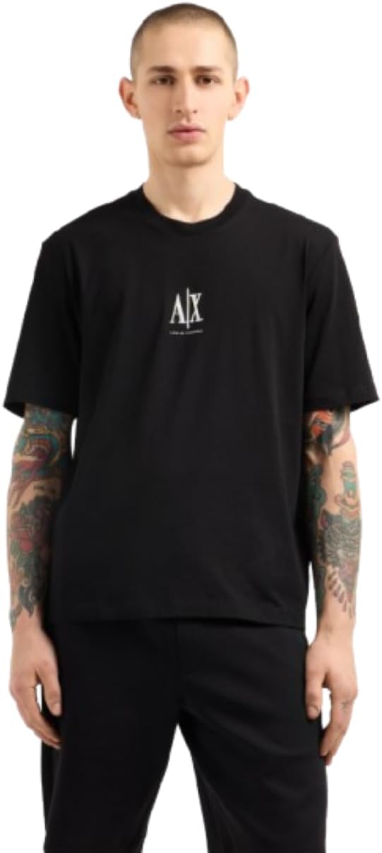 Armani Exchange Mens Icon Small Logo Tee