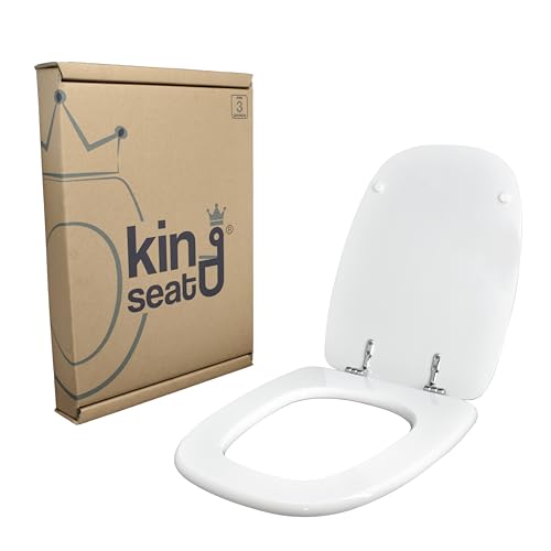 Sì EM306 Sedile Copriwater Dedicato in MDF, Bianco