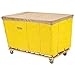 Vinyl Basket Bulk Truck, 12 Bushel, Yellow