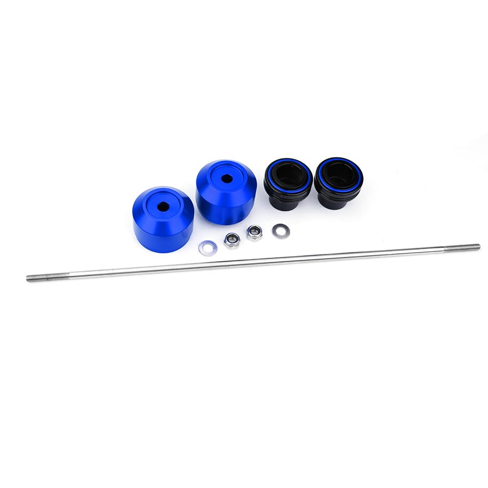 Per MT07 MT 07 FZ07 2014-2024 2025 2026 accessori moto supporto supporto supporto forcellone supporto bobine MT-07 asse forcella posteriore protezione pad anticaduta (blu)