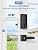 POWIFY Keyless Entry Door Lock with Handle, APP Control Smart Front Lock Set, Keypad Door Lock with Handle, Keypad Deadbolt Auto Lock, Easy to Install, Bluetooth, Black