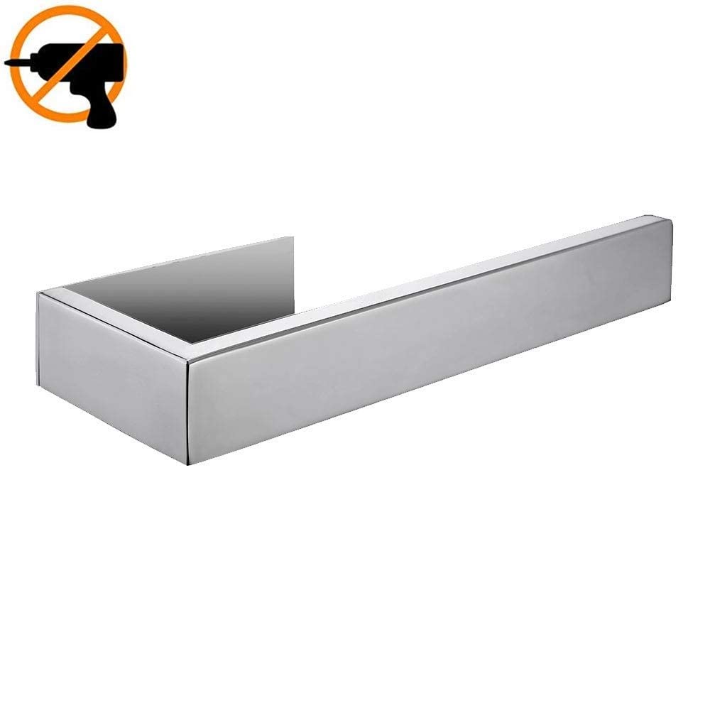 Toallero Susadhesivo Juego de Accesorios de baño Barra de Toalla cromada Plateada Gancho para Toalla Toalla de Pared Soporte de Papel higiénico/Toalla Star of Light