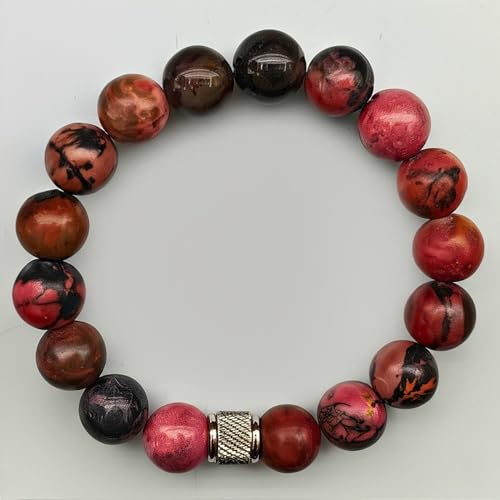Image of THE MEN THING Natural Stone Bracelets - Adjustable Beaded Wristwear for Men & Boys (Multi-Design Collection)