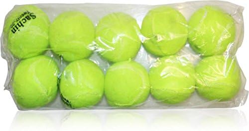 AKSHAT Rubber Light Weight Cricket/Tennis Ball (Pack of 10)