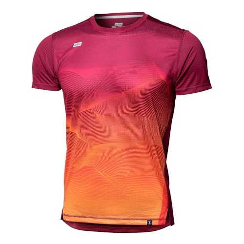 42K RUNNING Wave Short Sleeve T-Shirt M