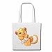Tasche Umhängetasche KLEINES LÖWEN BABY MIT PUPPE LÖWE LION LÖWE WILDTIER LION RAUBKATZE KING RAUBTIER WILDNIS TIGER WILDPARK NATIONALPARK SIMBA Einkaufstasche Schulbeutel Turnbeutel in Weiß
