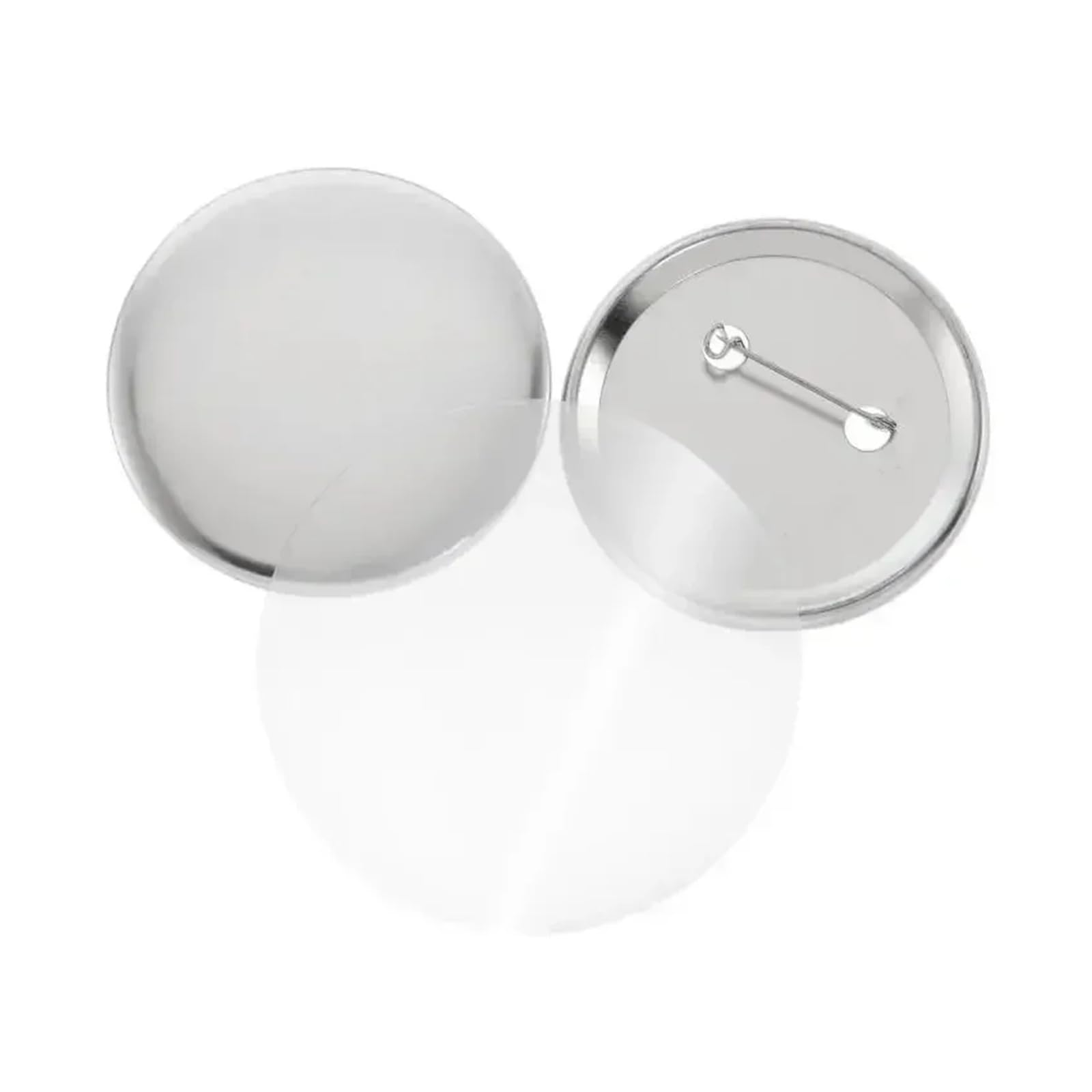 Matériel for badges 75mm bouton vierge à épingle pour customisation de vêtements et sacs 100 unités
