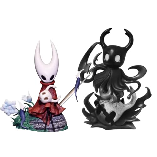 Gooyeh Hornet-can Action Figure Hollow Figure 13cm Anime Game Hollow Silksong Statue PVC Model Desktop Decoration Gift 2PCS — image 1