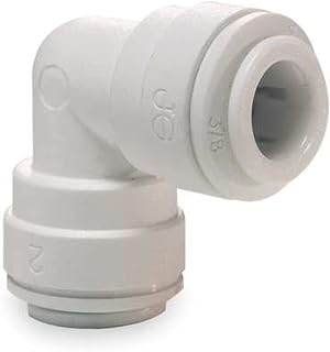 IPW Industries Inc-John Guest - Polypropylene Union Elbow Quick Connect Fitting 3/8" OD/Single - PP0312W