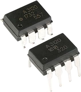 10 PCS HCPL-3120 DIP-8 HCPL3120 A3120 2.0 Amp IGBT Gate Drive Optocoupler Chip