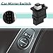 ACROPIX Front Car Mirror Switch Black Plastic Metal Fit for Lincoln Town Car 2004-2008 - Pack of 1