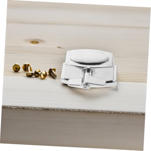 YARNOW 2 piezas hardware de montaje para batería, instalación sin esfuerzo y fijación segura para músicos miniatura 5