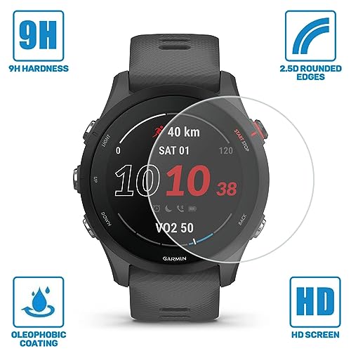 Estilo no Pulso, Capa case + película + plug compatível com Garmin Forerunner 255 ou 255 Music Cor:P