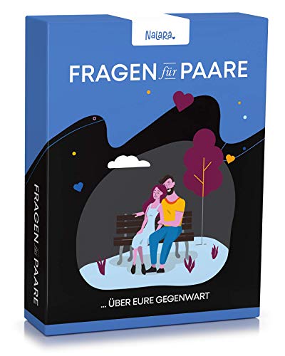 nalara Fragen für Paare … über eure Gegenwart für mehr Vertrauen - Das Paar-Spiel mit gefühlvollen Fragen als Geschenk für deinen Partner - Ideal zum Jahrestag für ihn