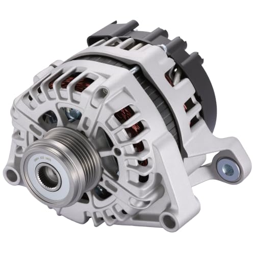 Image of BDFHYK 130A Alternator for Chevrolet Cruze 1.4L L4 2012-2015, 11654 | For Chevrolet Cruze Limited 2016, 12V, Clockwise Rotation, 5-Groove