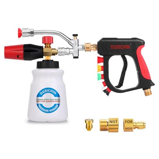 DUSICHIN Pressure Washer Foam Cannon Kit