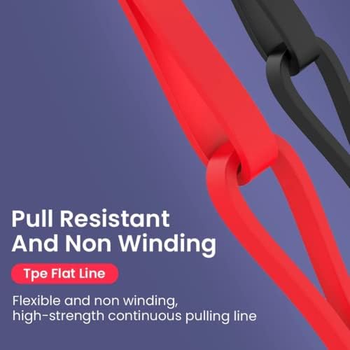 Urbesty 1 Pcs Micro Usb Cable 3 In 1 Charging Cable Roll Usb C Magnetic Cable Fast Charge great for Woman And Man, Blue