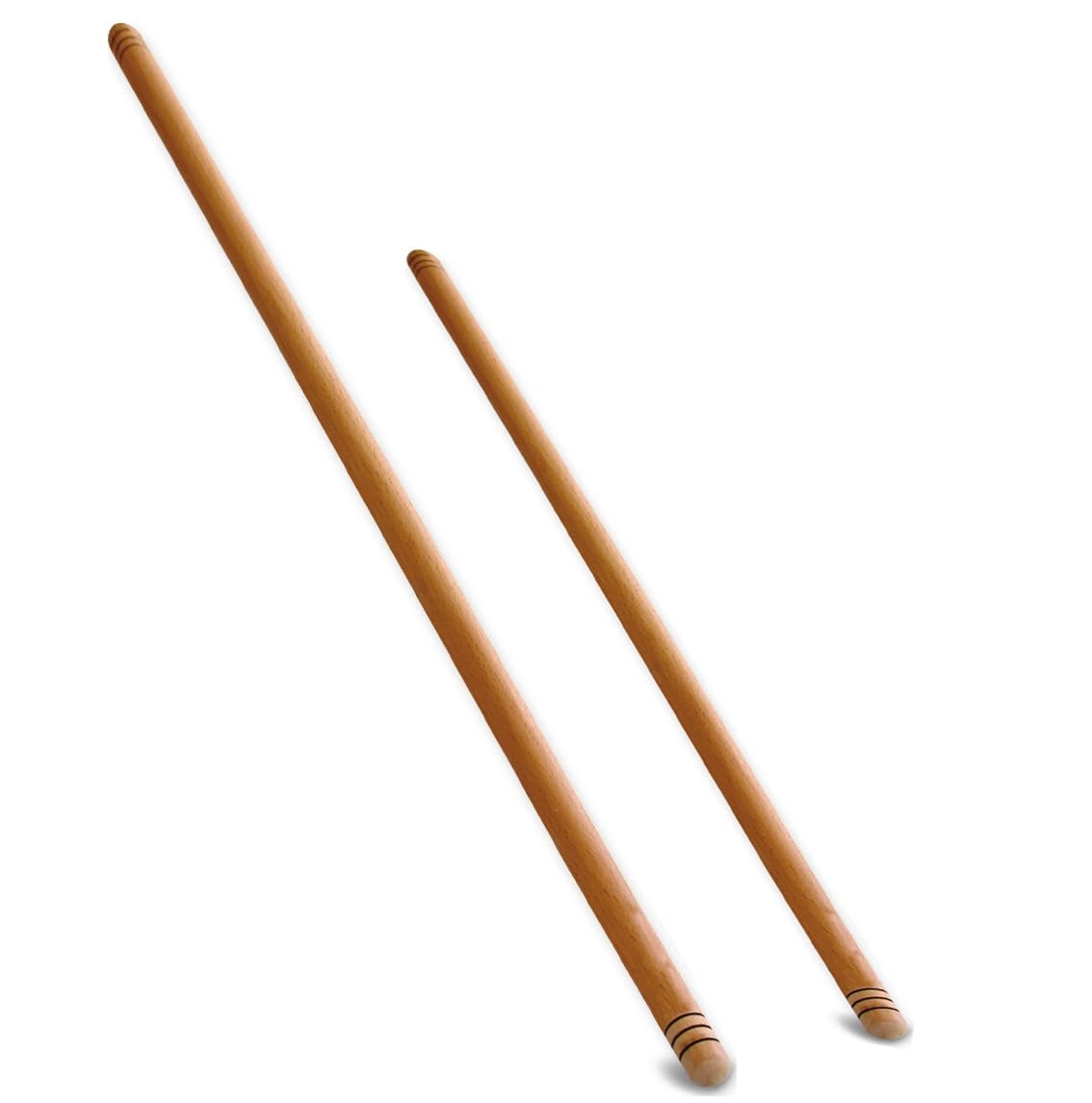 Lot De 2 Rouleaux à Pâtisserie En Bois De Hêtre - Tailles 25cm Et 30cm, Lavables Au Lave-vaisselle, Pour Pizza, Pâte à Tarte