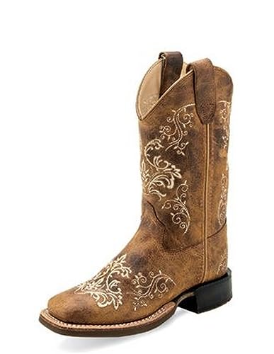 Old West Boots Girl's Stitch (Toddler/Little Kid)
