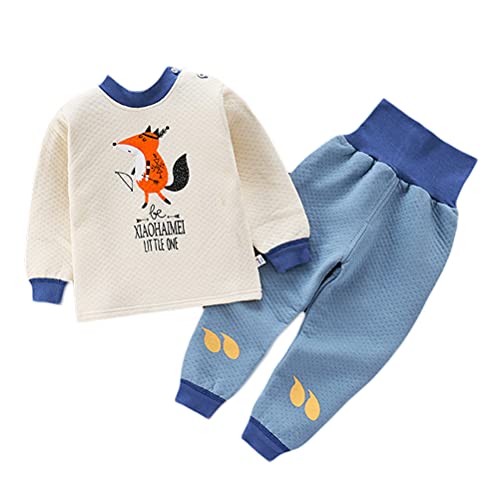 XM-Amigo Ensemble de sous-vêtements Thermiques pour garçon et Enfant - Haut et Bas pour bébé Longs Culottes sous-vêtements Thermiques et Pyjama.65 Cover