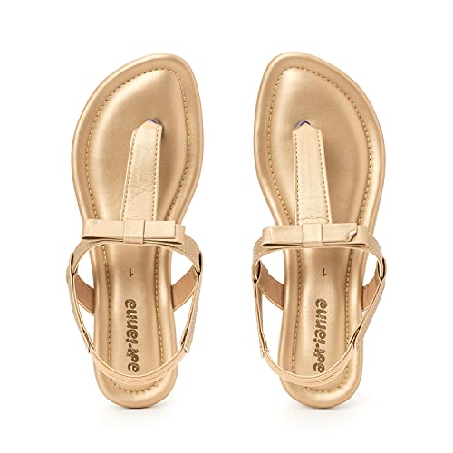 Image of Khadim's Adrianna Flat Platform Slingback Sandal for Girls (4.5-12 yrs)