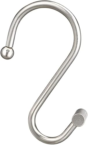 Miniatura 6 de Gracelife Ganchos para cortina de ducha, juego de 12 anillos de cortina de ducha de metal resistentes a la corrosión para baño, ganchos decorativos