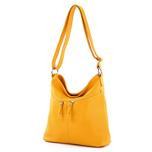 Sac à bandoulière ital en cuir modamoda de T196 artisanat mode