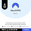 NordVPN Básico, 10 Dispositivos, 6 Meses, Software VPN Premium, Código Digital