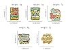 5pcs Letter Series Badges Enamel Lapel Pins - Enjoy the Little Things Funny Slogan Enamel Pins for Clothing, Bags, Jackets & Accessories #5