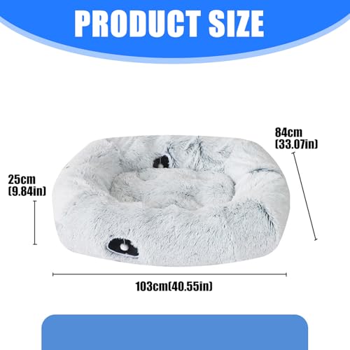 Coussin de couchage chaud pour animal domestique amovible contre le sol froid - 7