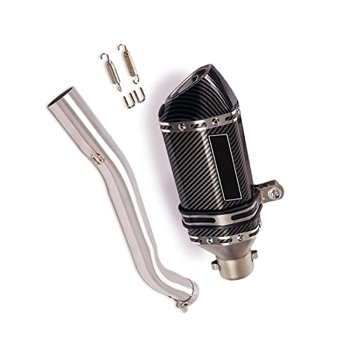 Silencieux Échappement 51mm Moto CBR600 F4i 2001-2007 Tube Liaison Intermédiaire