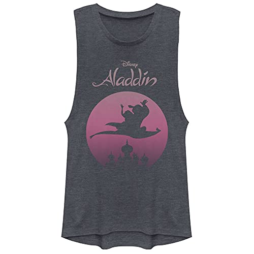 Camiseta Disney Girls Princess Flying High Festival Muscle para niña