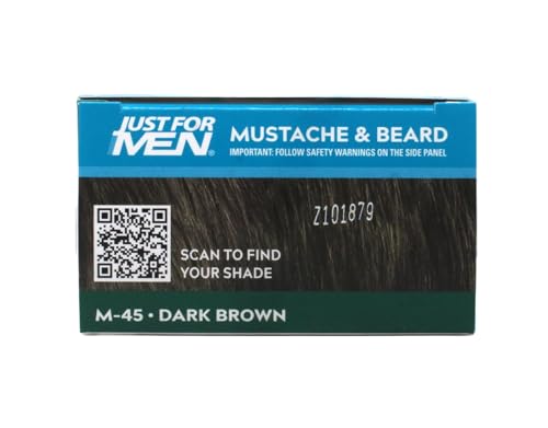 Just For Men Color Gel Bigote y Barba M-45 Marrón Oscuro miniatura 5