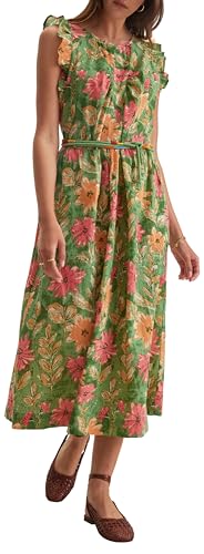 VELVET BY GRAHAM & SPENCER Womens Elaria Garden Print Dress Flora XS