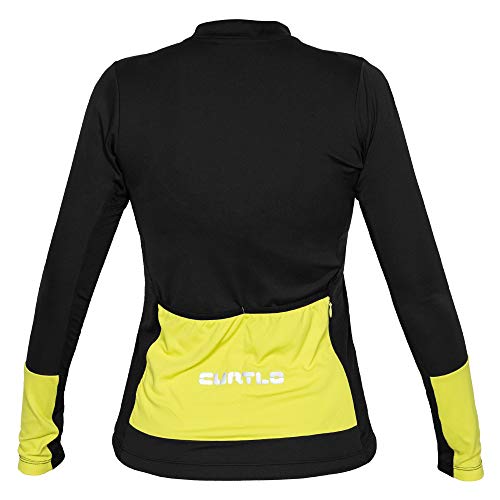 Camisa Ciclista Evolution Ml - Feminino Curtlo G Preto