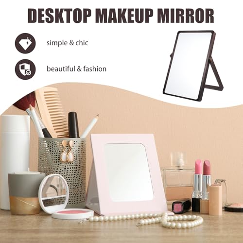 Miroir de maquillage de bureau pliable portable pour vos voyages - 3