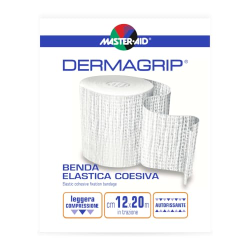 Master Aid Dermagrip 12 cm x 20 m - 1 Prodotto, 1 unitĂ , 1
