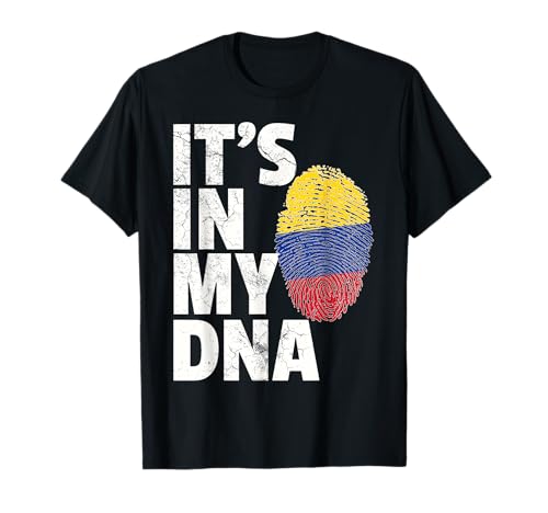 Colombia Colombian Flag Shirt Pride Country Home Nation Gift T-Shirt