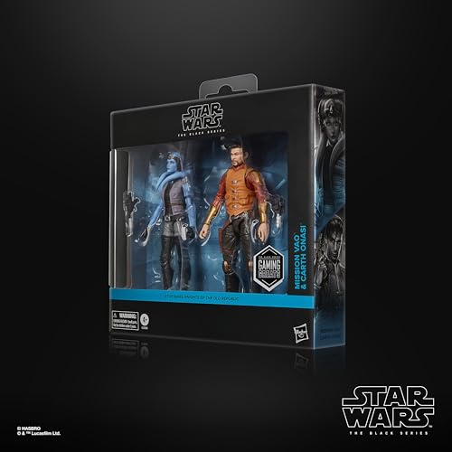 Miniatura 2 de Star Wars The Black Series, Mission Vao Y Carth Onasi, Knights Of The Old Republic, Pack Doble De Figuras Premium Coleccionables De 15 Cm