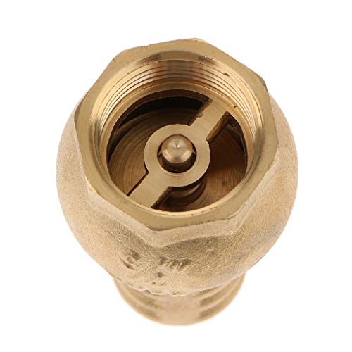 Preisvergleich Produktbild LOVIVER Gewinde Fußventil Saugkorb, Aus Messing, DN20