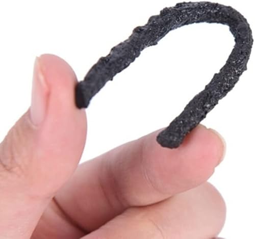 Miniatura 4 de OSALADI 50 piezas de cuerdas de reparación de neumáticos, tapones de reparación de neumáticos, tapones de cuerda de sellado, kit de reparación de